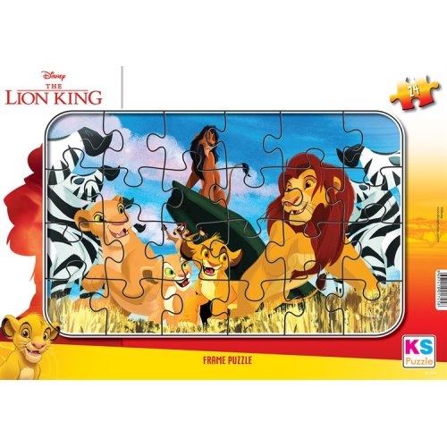 Lion King Frame Puzzle 24 Parça