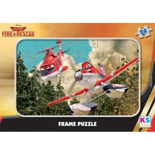 Planes Frame Puzzle 24 Parça